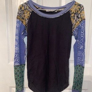 FREE PEOPLE long sleeve top